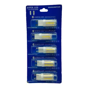 5 pack G9 Led Bulb 4W Bi Pin Base(40W Halogen Equivalent) 4000K Natural White - Picture 1 of 6