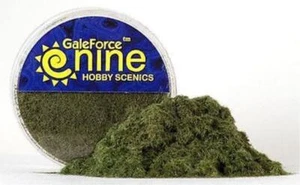 Hierba estática verde oscuro GF9 escenas de hobby Gale Force Nine GF9 GFS014 - Imagen 1 de 1