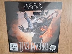 DREAM EVIL METAL GODS TRANSPARENT SUN YELLOW VINYL LP BRAND NEW SEALED - Imagen 1 de 2