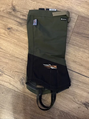 Sitka Stormfront GTX Gaiter Covert 绿色中号/大号全新带标签免运费 — 第 1/4 张图片