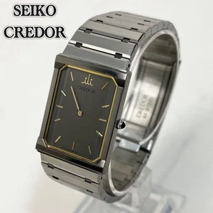 Working SEIKO CREDOR 8420-5030 Square Gold Watch 16.5cm 6.5in Vintage Japan - Picture 1 of 11
