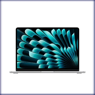 Apple MacBook Air 13-inch M4 2025 M4 Chip 16GB RAM 256GB SSD Silver US KB - Image 1 of 4