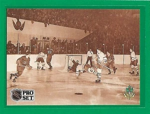 1991-92 Pro Set French Hockey Bill Barilko #340 Toronto Maple Leafs - Picture 1 of 2