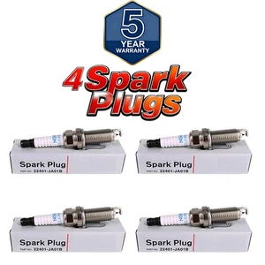 4x NGK Iridium Spark Plugs 22401-JA01B For Nissan Altima Rogue Sentra DILKAR6A11 - Picture 1 of 5