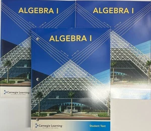 Algebra 1 Textbook Workbook Curriculum Bundle Homeschool High Middle School - Picture 1 of 1
