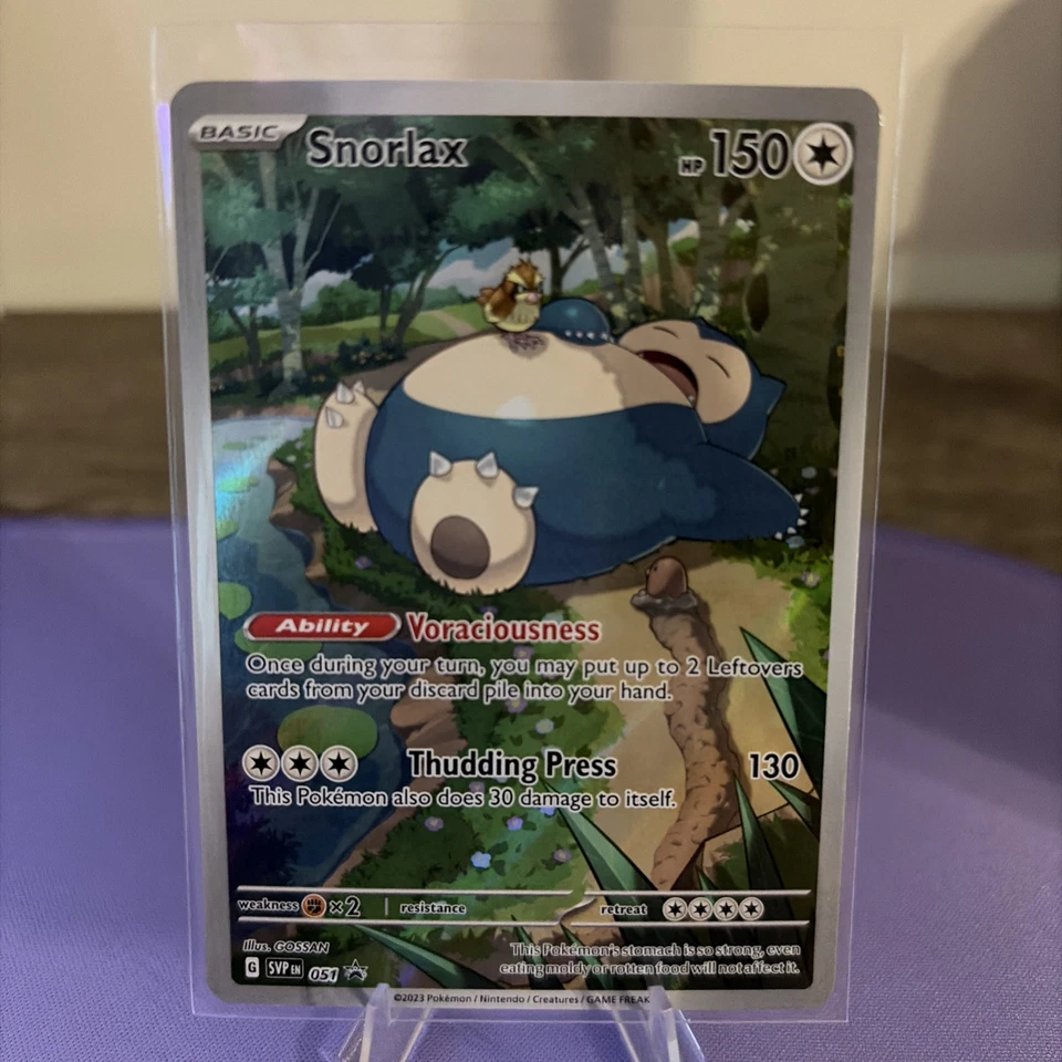 Snorlax 051  SV: Scarlet & Violet Promo Cards Pokémon TCG  NM - Image 1 of 2
