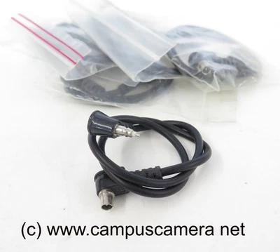 Vivitar Flash Strobe PC Sync Cord Cable for Vivitar 283, 285, 285HV & more 12" - Image 1 of 4