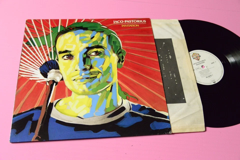 Jaco Pastorius LP Invitation Orig Germany 1983 NM - Image 1 of 1
