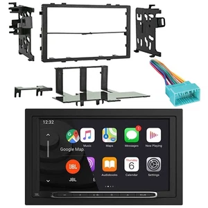 JBL 7” Touchscreen Double-DIN Bluetooth Receiver W/Kit, Wiring Harness (1998-Up) - Picture 1 of 5