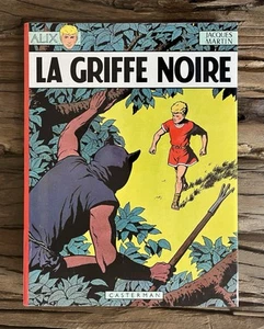 ALIX : 1ÈRE RÉÉD PELLICULÉE CASTERMAN 68 RARETÉ LA GRIFFE NOIRE ÉTAT NEUF MARTIN - Foto 1 di 9