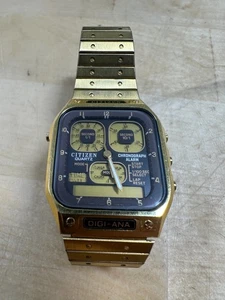 Citizen Robot Face 8943-083661 Digi-Ana Vintage Watch For Parts/Repair - Picture 1 of 6