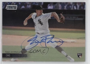 Topps Stadium Club Rainbow Foil 2021/10 Zack Burdi #SCBA-ZB Rookie Auto RC - Imagen 1 de 3