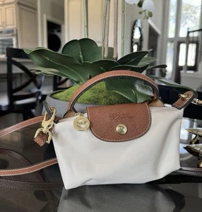 Longchamp Le Pliage Original Women's Pouch Mini - Beige (34175089P71) - Picture 1 of 3