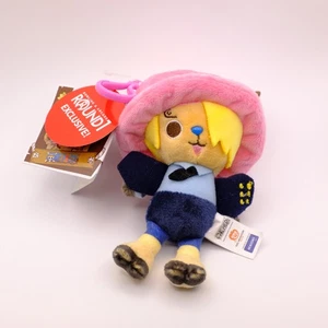 One Piece Chopper Plush Keychain Sanji Outfit Round 1 Exclusive 5' Inch - Picture 1 of 1