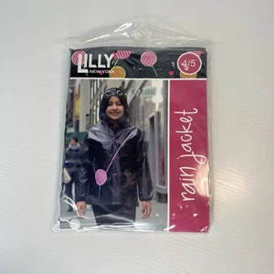 Lilly New York Toddler Rain Jacket Lollipop Size 4/5 100% PVC New In Package - Picture 1 of 3