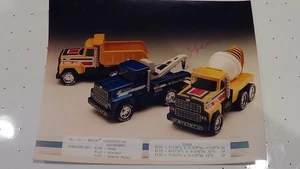 1980er Vintage NYLINT Fabrikarchiv Original Foto Muldenkipper Mischpult Abschlepp - Bild 1 von 3