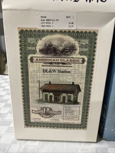 Railway Design American Classic Rare DL & W - Picture 1 of 6