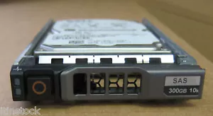 Dell 300Gb SAS 10k 2.5" hard disk drive HDD for PowerEdge Server R610 R710 - Picture 1 of 1