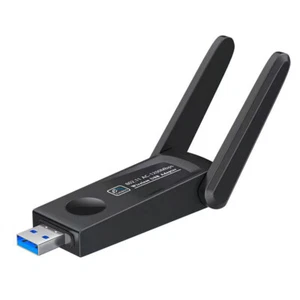 Card WiFi Receiver Transmitter USB 3.0 Port 2.4G+5G AC1200M 2.4/5G Dual - Picture 1 of 7