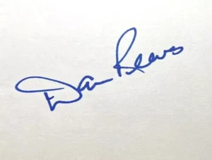 DAN REEVES SIGNED HANDSIGNIERT INDEX KARTE DENVER BRONCOS DALLAS COWBOYS JSA COA - Bild 1 von 3