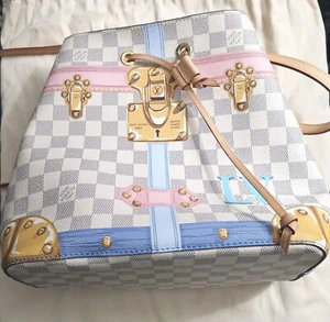 LOUIS VUITTON Damier Azur Summer Trunks Neonoe - Picture 1 of 8