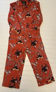 Nick and Nora 4/5 XS Rot Feuerwehrmann Hund Jungen Pyjama Set PJS Feuerwehrmann - Bild 1 von 10