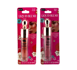 B-Pure Liquid Blush in Coral Crush & Party Pink - 2 Pack - Picture 1 of 5