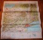 Authentic Soviet Army Military SECRET Topographic Map New York City USA #B8