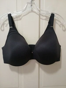 Sujetador Cacique 38DDD negro con espalda ligeramente forrado cobertura completa nuevo sin etiquetas. - Imagen 1 de 10