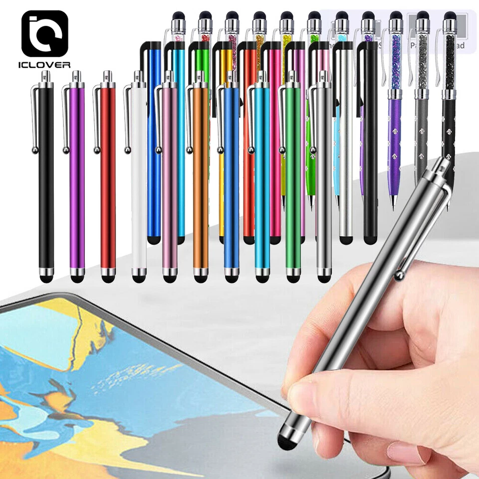 10Pcs Universal Stylus Pen Touch Screen For iPhone iPad Samsung Phone Tablet PC - Image 1 of 1