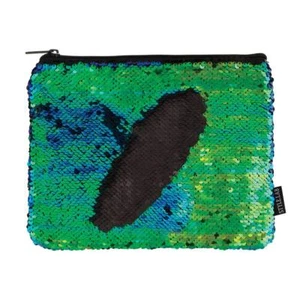 Style.Labs Magic Sequin Pouch, Mermaid/Black NEW - Picture 1 of 5
