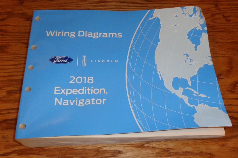 Ford Expedition Lincoln Navigator 2018 original diagramas de cableado manual 18 Foto 1 de 1