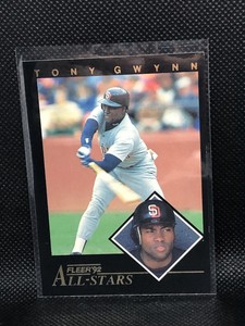 1992 Fleer All-Star Tony Gwynn San Diego Padres #2 Baseball MLB