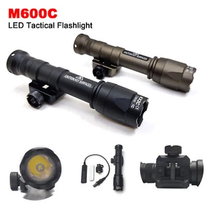 Tactical M600C LED Light Flashlight Rail Mount for Rifle w/Remote Switch Airsoft - Picture 1 of 22