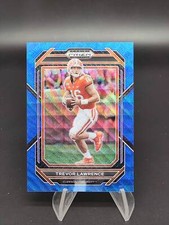 2023 Panini Prizm Draft Picks Football /249 Trevor Lawrence Blue Wave[cike59]