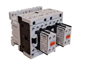 2 x Interlocked Lovato BF09 01A 4.2Kw Contactors With Aux Switch F7 110v 50/60Hz - Picture 1 of 6