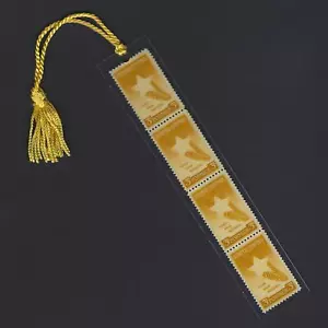 Gold Star Mothers - Vintage Set of 4 Stamps Bookmark Unique L@@K! - Picture 1 of 2