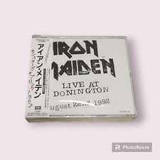iron maiden live at donington SEALED CD JAPAN IMPORT 1ST PRESS