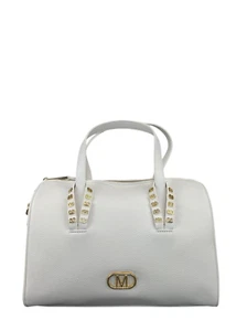 Marc Ellis borsa a bauletto in pelle martellata bianco latte - Imagen 1 de 3