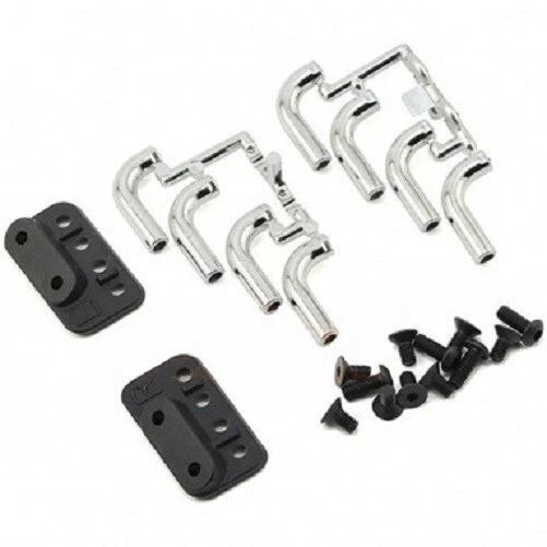 RPM CHROME ZOOMIES MOCK EXHAUST HEADERS SET  for 1:10 RC Car or Truck Crawler - Image 1 of 3