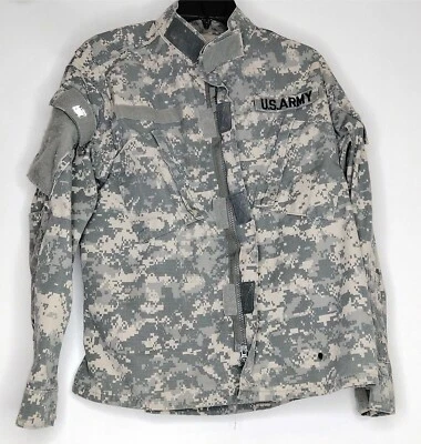 Coat, Army Combat Mens Medium Short Pre-Owned Camo Military  - Image 1 of 4