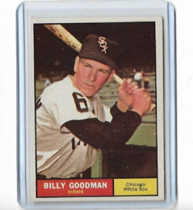 BILLY GOODMAN 1961 Topps Baseball Vintage Card #247 WHITE SOX - VG-EX (ME)