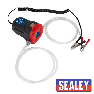 Sealey TP9312 Engine Oil & Diesel Transfer Pump 12V Battery Portable Size - Image 1 of 4