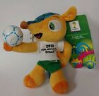 2014 FIFA World Cup Brazil Mascot 5 1/2 " Plush Toy w/ Trigger Snap