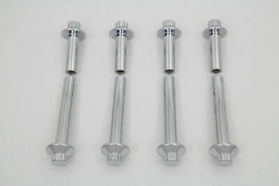 Conjunto de parafusos de cabeça de cilindro cromado para Harley Davidson por V-Twin - Imagem 1 de 2