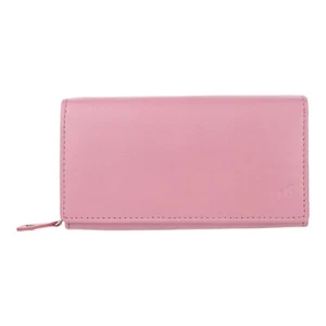 STARHIDE Women's RFID Blocking Wallet Soft Real Nappa Leather Flap Over Purse - Picture 1 of 7