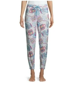 Ladies Sleep Pajama Jogger Rise and Shine Coffee Size 3X (22W-24W) - Picture 1 of 12