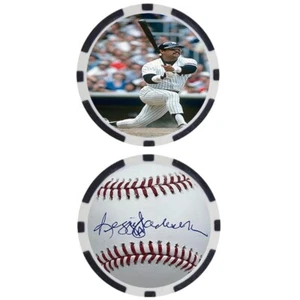 Reggie Jackson SIGNED Baseball Legends Poker Chip - Picture 1 of 2