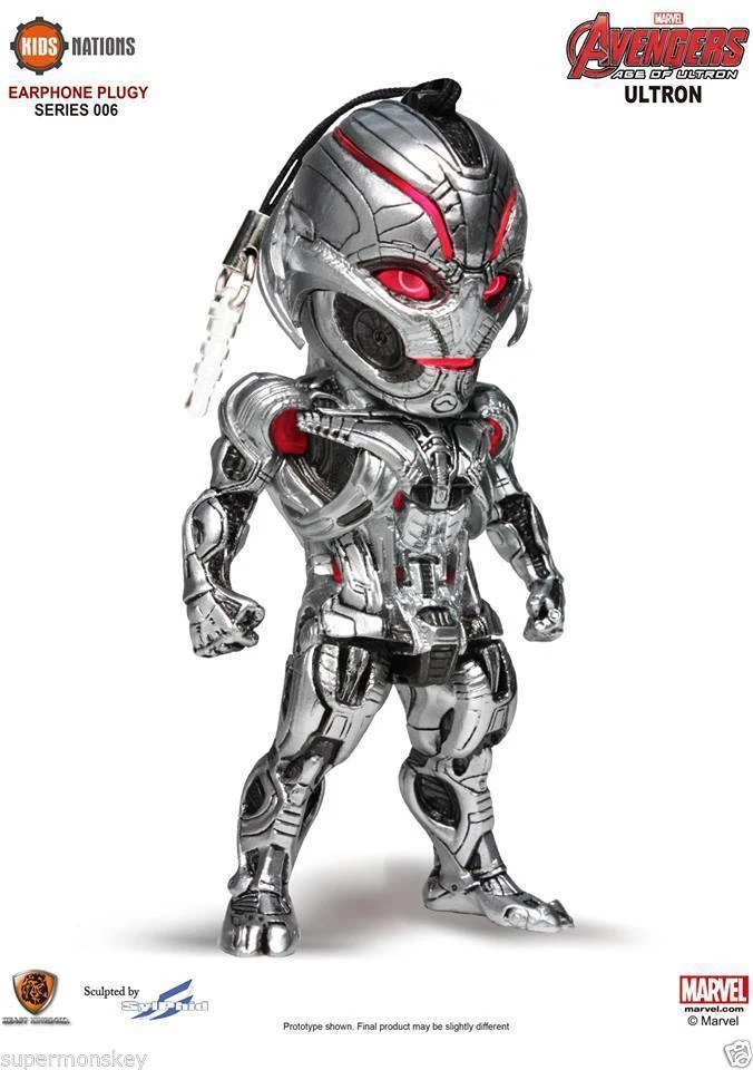 KIDS LOGIC NATIONS KN-006 Avengers AGE OF ULTRON LED 耳塞 PLUG ULTRON 人物 — 第 1/2 张图片
