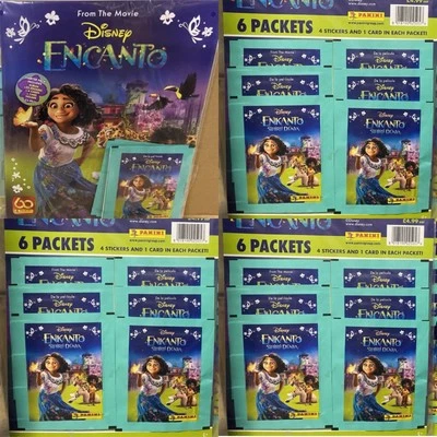 Panini Encanto Sticker Collection Starter Album And 3 x Multi Pack Sealed Packs - Image 1 of 2